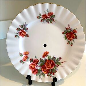 *REPLACEMENT* ROYAL ALBERT CENTENNIAL ROSE TOP 6.25” PLATE FOR 3 TIER CAKE STAND
